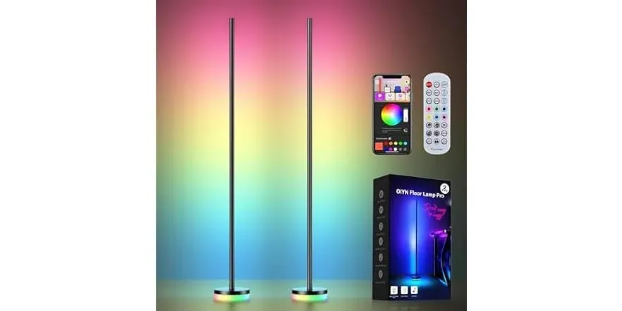 Oiyn Corner Floor Lamp 2-Pack