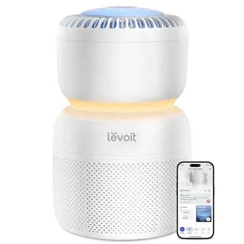 LEVOIT Air Purifier Baby with White Noise Sound Machine and Blue-Light-Free Night Light