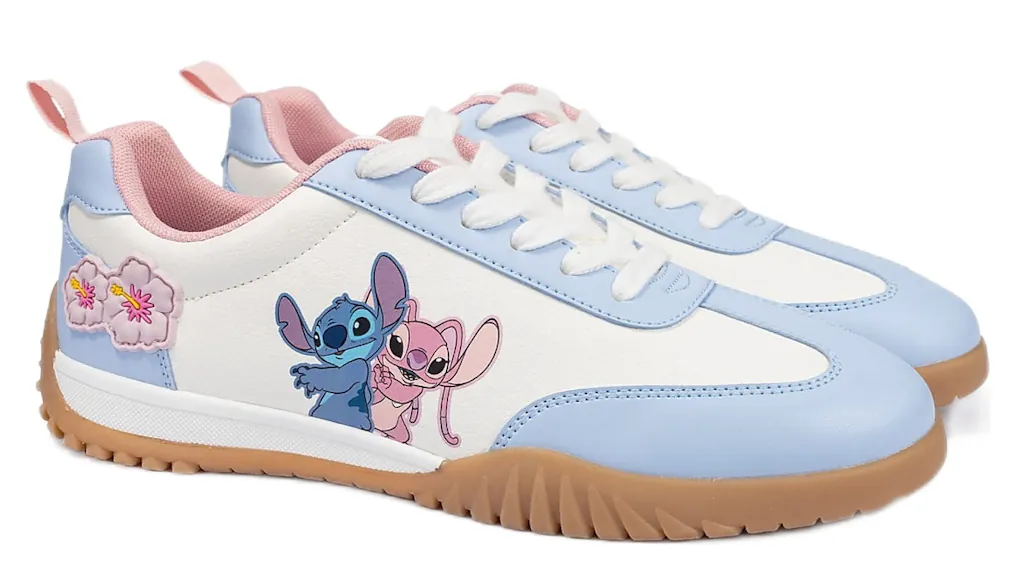 Ground Up Women's Stitch & Angel Low Retro Sneakers