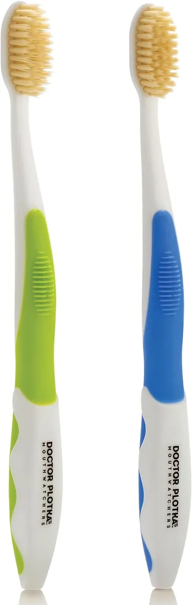 Doctor Plotka’s Mouthwatchers Soft Flossing Toothbrush 2-Pack