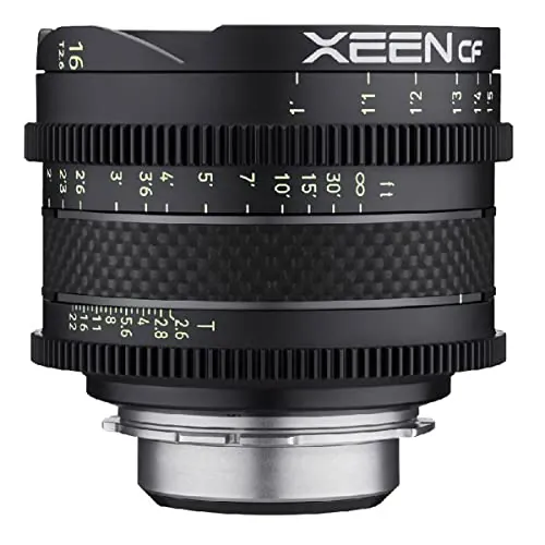XEEN CF 16mm/T2.6 PRO CINE Lens-Sony E