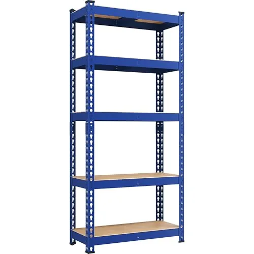 Yaheetech 5-Tier Heavy Duty Storage Shelves 28″ W x 12″ D x 60″ H