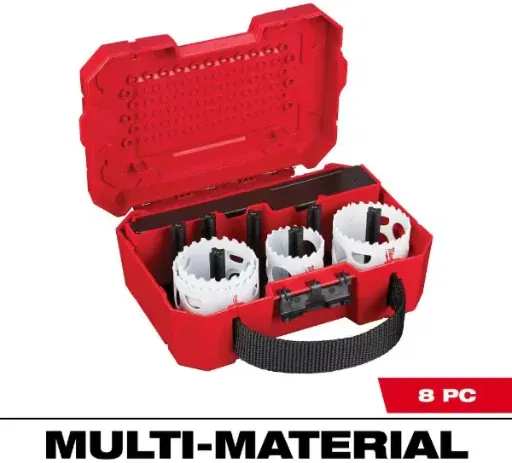 Milwaukee Hole Dozer Bi-Metal Hole Saw Kit, 8-Piece