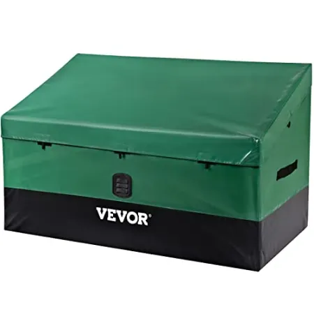VEVOR 100 Gallon Waterproof PE Tarpaulin Outdoor Storage Deck Box