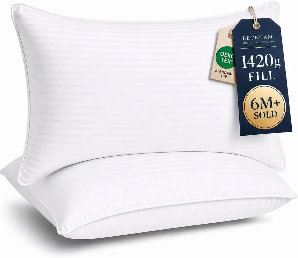 Beckham Hotel Collection Down Alternative Pillows 2-Pack King