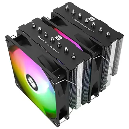 Thermalright PS120SE ARGB CPU Air Cooler w/ Dual 120mm PWM Fans & 7 Heat Pipes