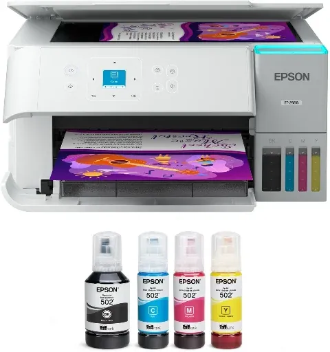 Certified Refurbished Epson EcoTank ET-2988 Wireless All-in-One Printer