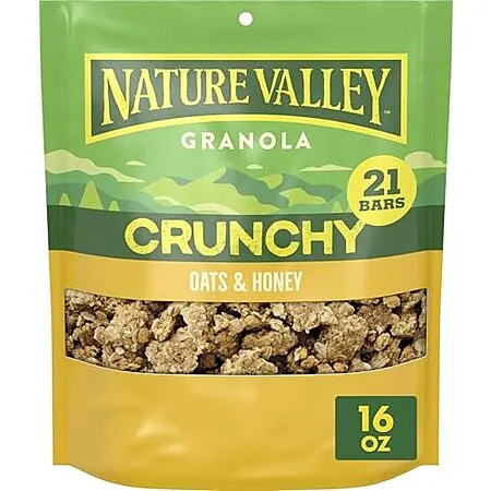 16-Oz Nature Valley Nature Valley Oats & Honey Big & Crunchy Granola Cereal