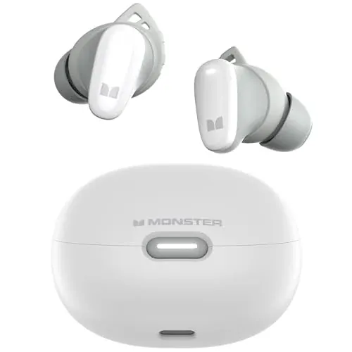 Monster N-Lite 206 Bluetooth 5.4 Wireless Earbuds IPX6 Waterproof