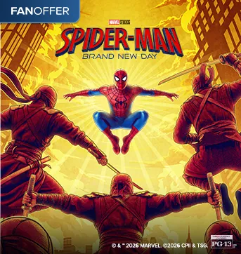Spider-Man: Brand New Day (2026) Movie Tickets (Up to $15 Off Ticket Price/Fees)