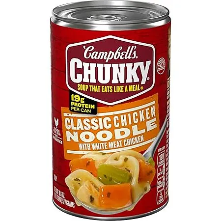 18.6-Oz Campbell's Chunky Soup (Classic Chicken Noodle)