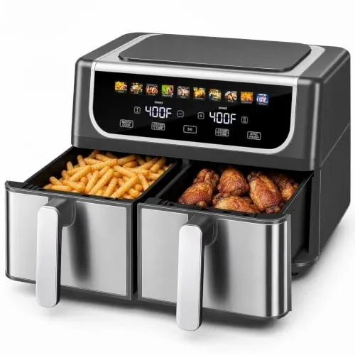 Olixis Dual Air Fryers with 2 Baskets