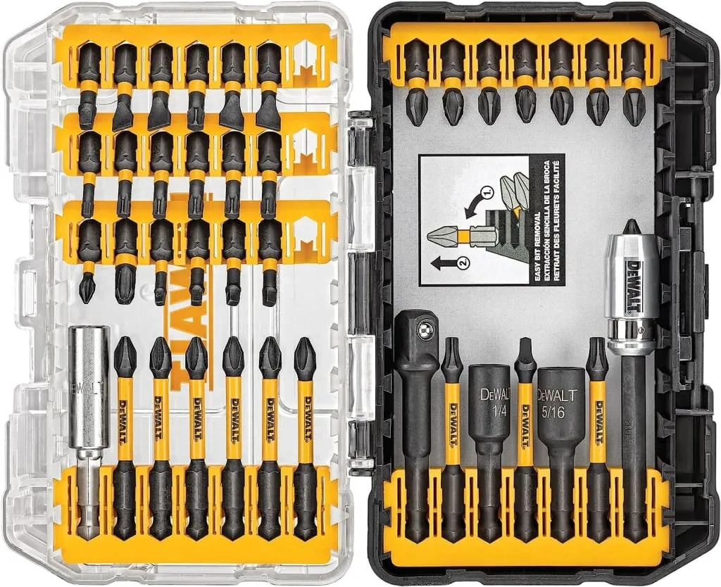 DeWalt 40-Piece FlexTorq Impact-Ready Screwdriving Bit Set