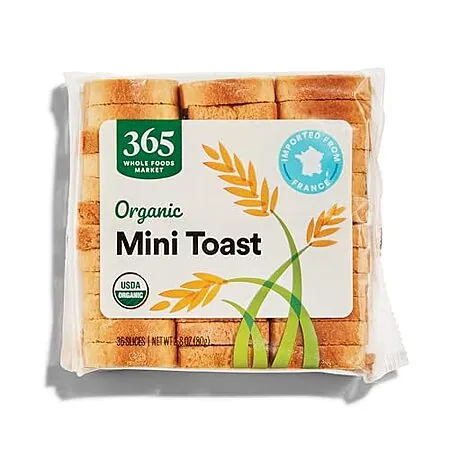 Prime Members: 2.8-Oz 365 by Whole Foods Market Organic Mini Toast