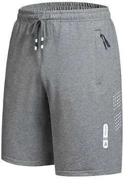 FizzPop Mens Casual Workout Shorts