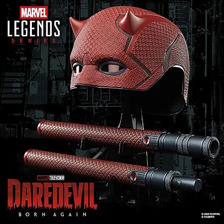 Prime Members: Marvel Legends: Daredevil: Born Again Premium Mask and Billy Club