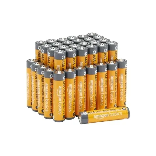 Amazon Basics AAA 1.5V Alkaline Batteries 36-Count