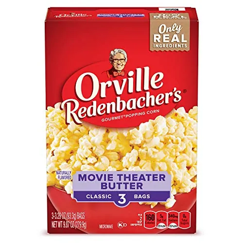 Orville Redenbacher’s Movie Theater Butter Popcorn 3-Count