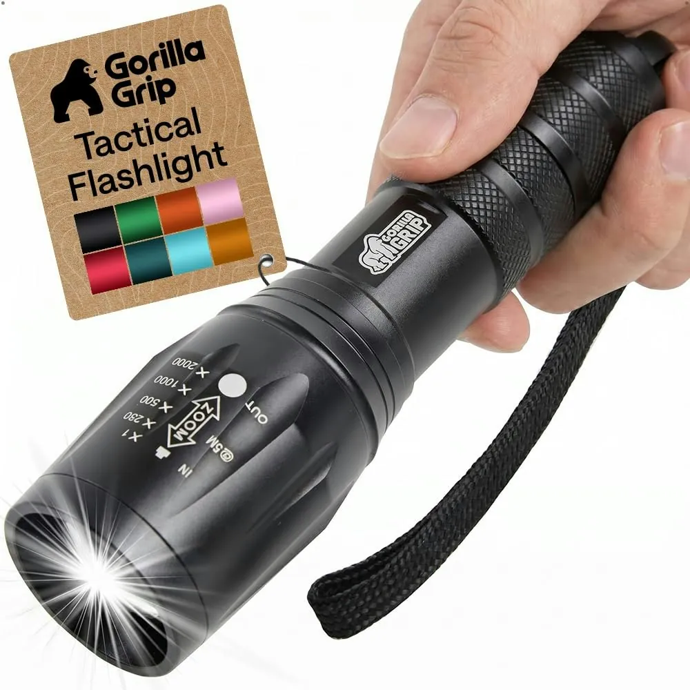 Gorilla Grip Tactical Flashlight