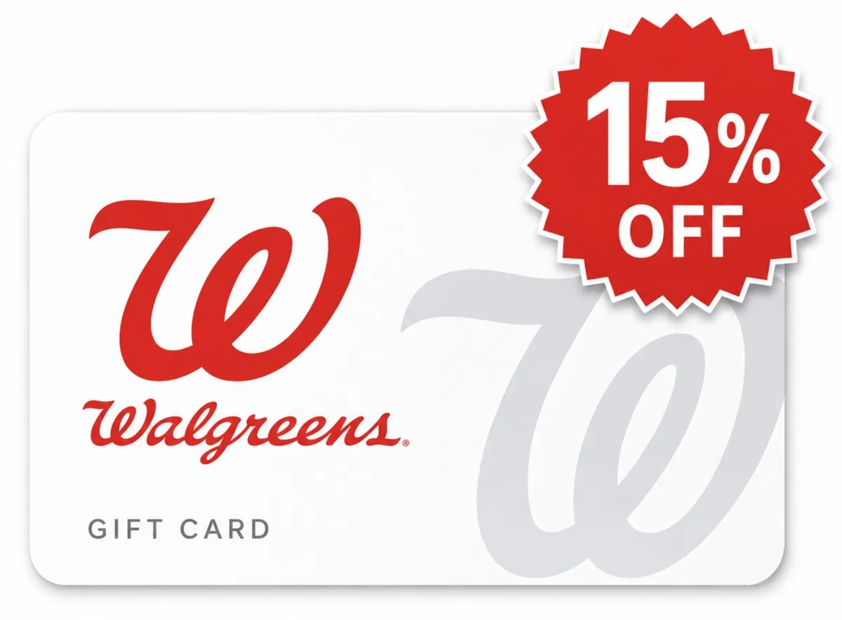 Walgreens Discounted eGift Card for 15% Off