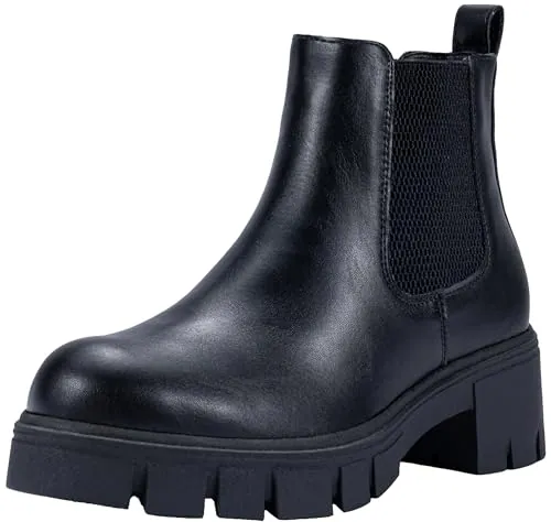 Vepose Womens Chelsea Ankle Boots
