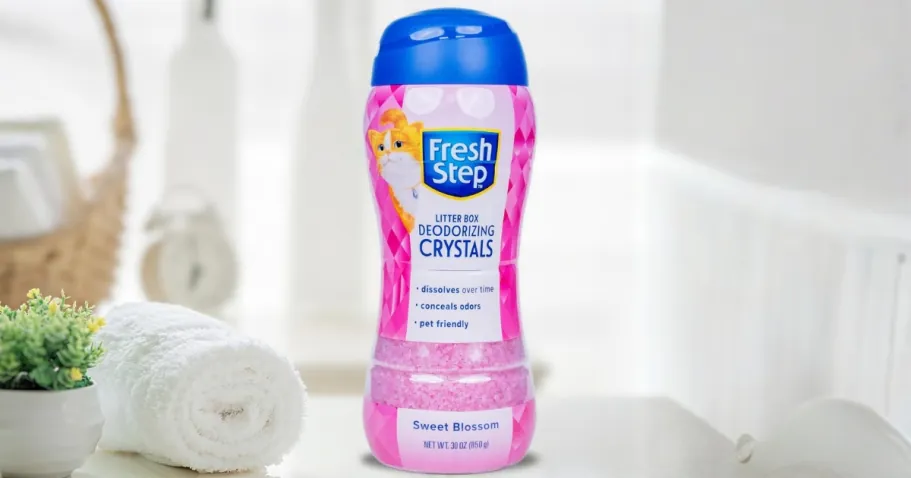 Fresh Step Cat Litter Deodorizing Crystals 30oz