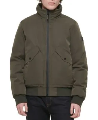 Tommy Hilfiger Men's Flex Performance Zip-Front Bomber Jacket