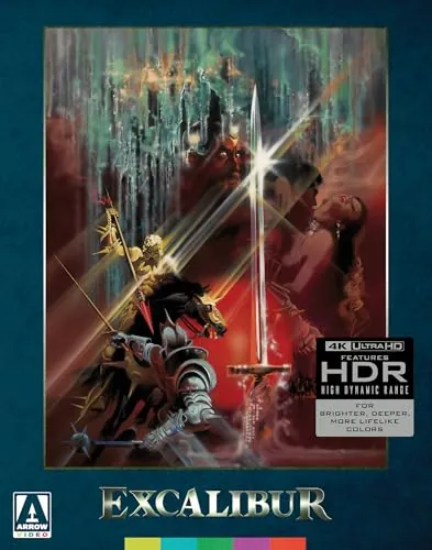 Excalibur Limited Edition Arrow Video 4K Ultra HD Blu-ray