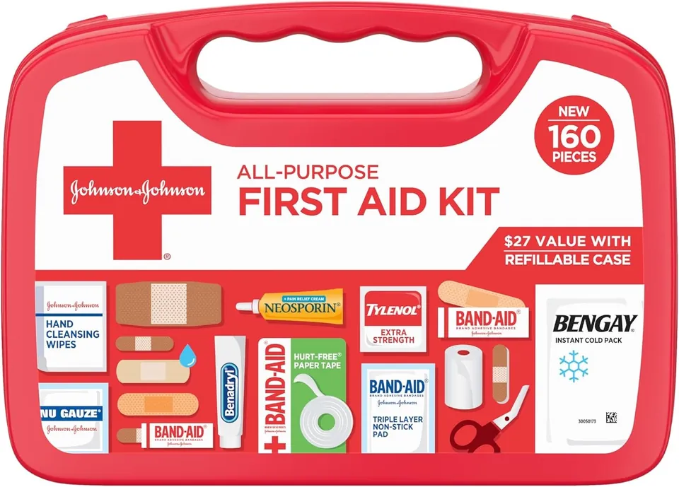 Johnson and Johnson Compact All Purpose First Aid Kit
