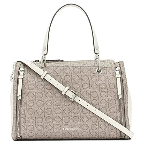 Calvin Klein Women's Bubble Lamb Organizational Satchel