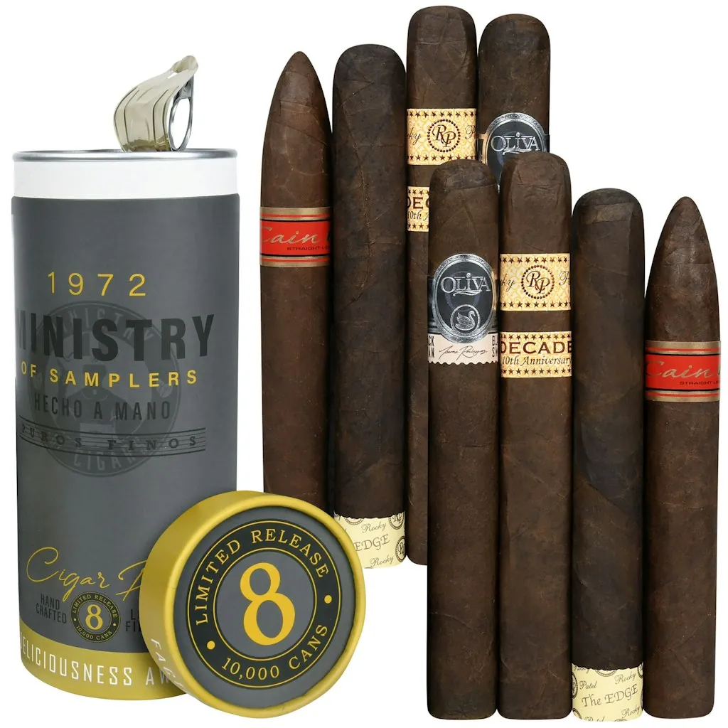McRizzle #6 Rocky Oliva Full 8-Cigar Sampler Can
