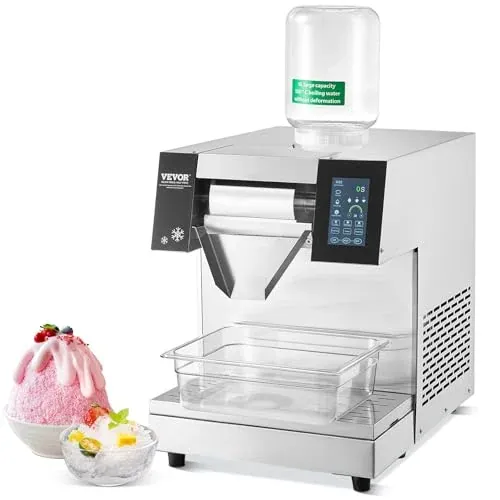 VEVOR Commercial Snowflake Ice Machine 573LBS/24H