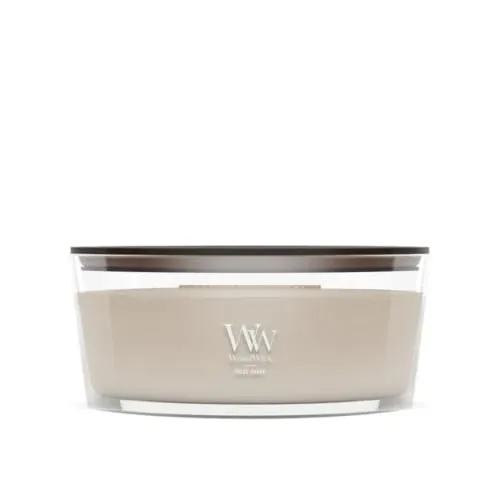 WoodWick Ellipse Candle with Crackling Wick (Wood Smoke) 16-Oz