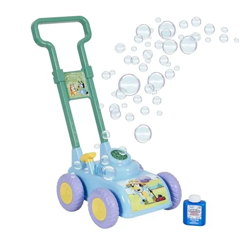 BLUEY Bubble Lawn Mower for Toddlers