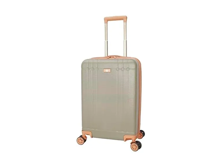 Dockers Hooper 20" Expandable 8-Wheel Spinner Carry-On Luggage (Timberwolf)