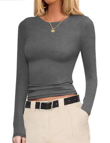 Ekouaer Women’s Long Sleeve Shirt