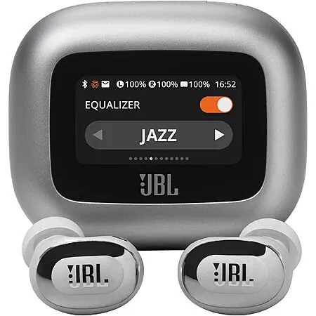 JBL Live Buds 3 True Wireless Earbuds w/ ANC & Smart Touchscreen Case