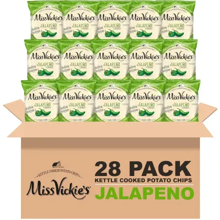 28-Pack 1.375oz Miss Vickie's Kettle Cooked Potato Chips