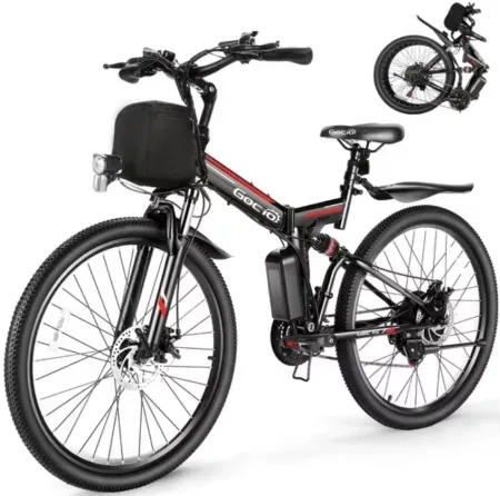 Gocio 26" 500W Folding Electric Bike