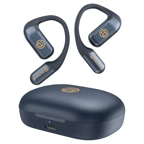 BUGANI Open Ear Headphones with Bluetooth 5.4 and 60H Playtime