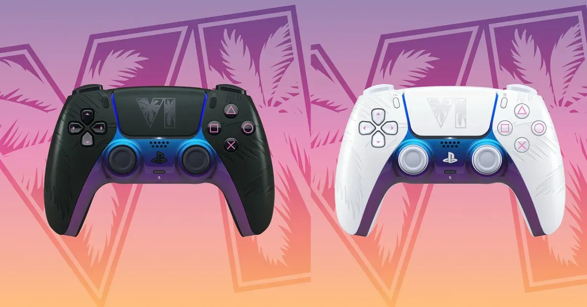 White DualSense Wireless Controller Grand Theft Auto