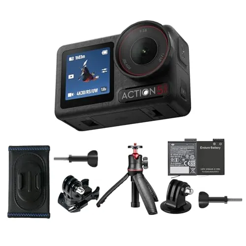 DJI Osmo Action 5 Pro Hiking Bundle with 2 Batteries