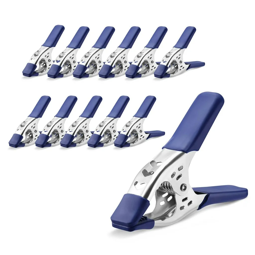 WorkPro 6" Spring Clamps, 12-Pack