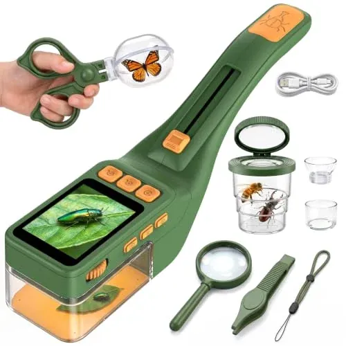 Kids Handheld Microscope Bug Catcher