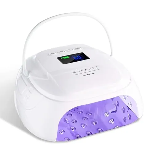 Makartt 30W Rechargeable Cordless UV Nail Lamp
