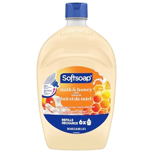 Softsoap Hand Soap 50oz Refill Milk & Honey