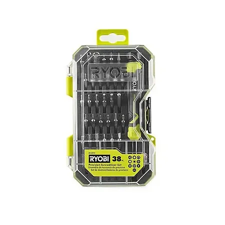 38-pc RYOBI Precision Screwdriver Set
