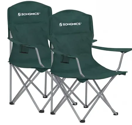 2-Pack SONGMICS Folding Camping Chairs
