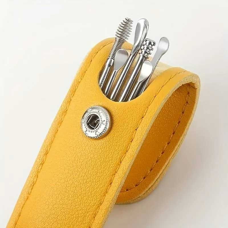 6-Piece Stainless Steel Ear Picking Set
