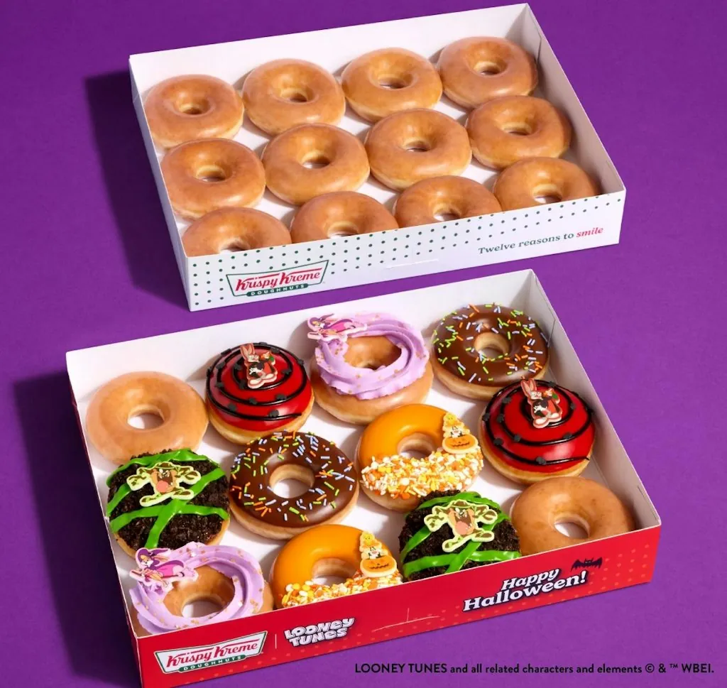 Krispy Kreme Halloween Original Glazed Dozen